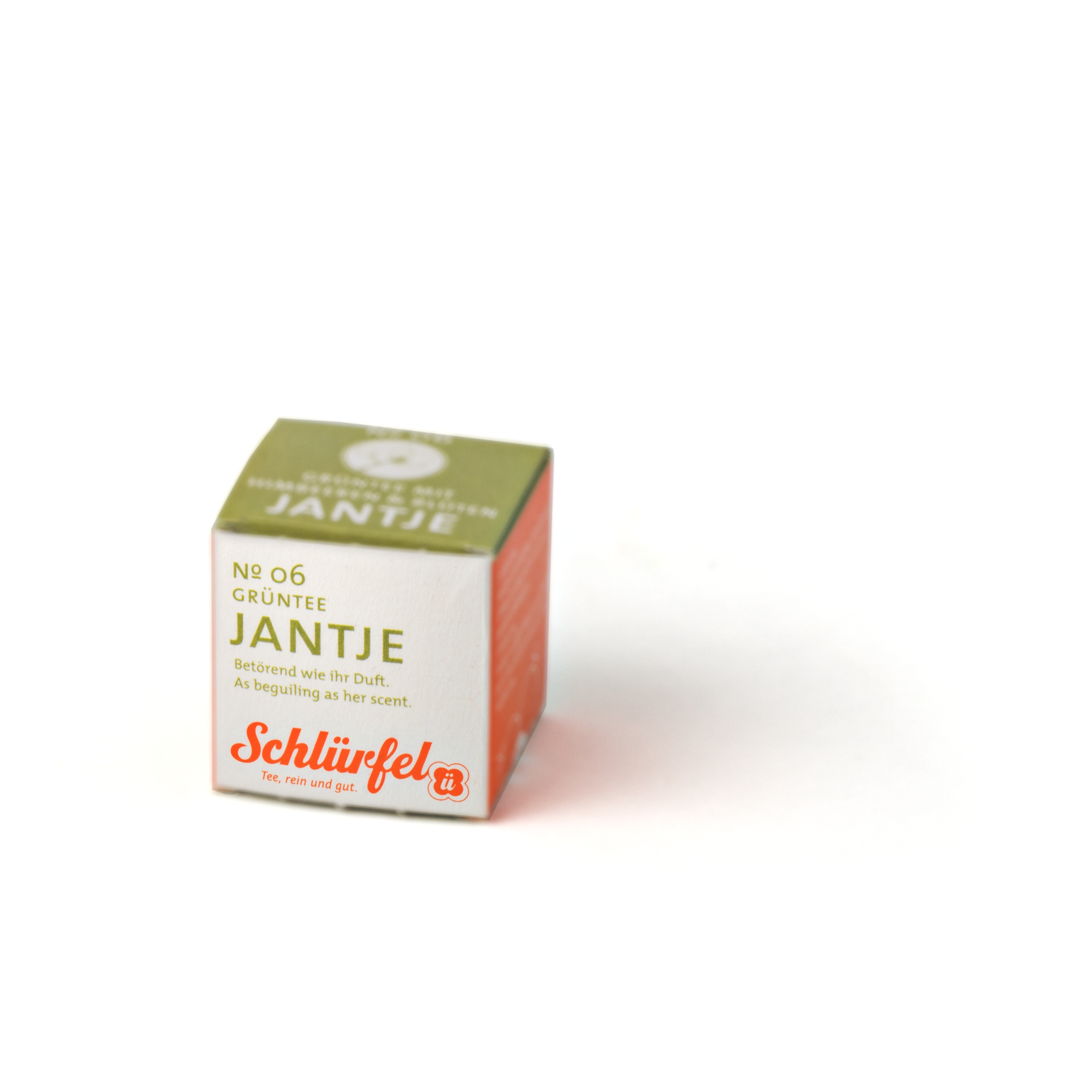 Schlürf - Schlürfel - No. 06 Bio Grüntee "Jantje" (27er)