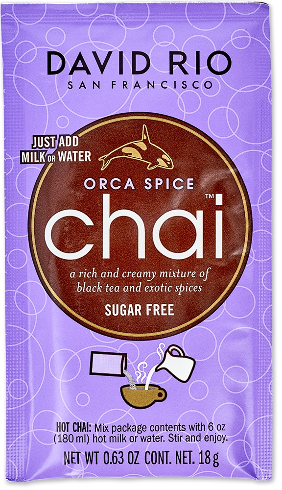 David Rio - Sachets - Orca Spice Chai (12  x 18 g)