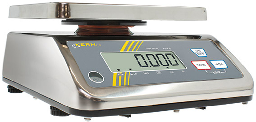 KERN - Tischwaage, edelstahl (mit Eichung)