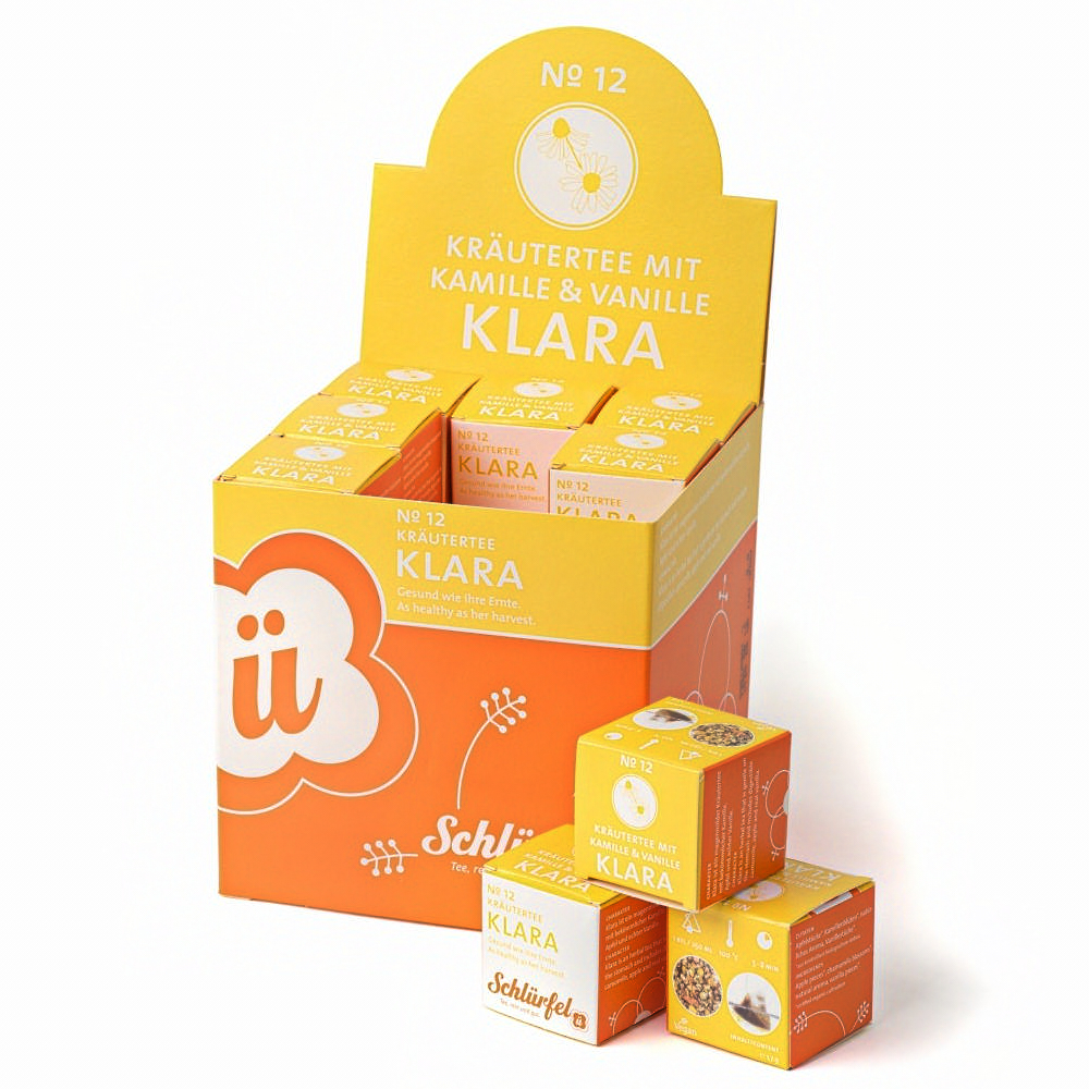 Schlürf - Schlürfel - No. 12 Bio Kräutertee "Klara" (27er)