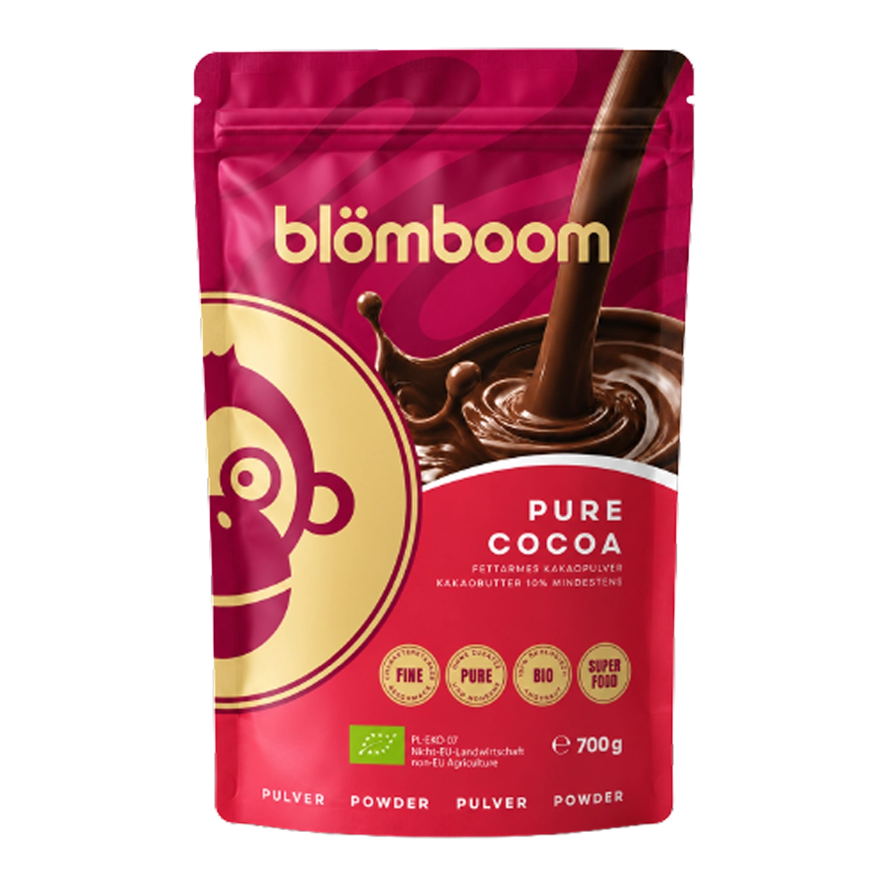 Blömboom Pure Cocoa Bio im 700-g-Beutel