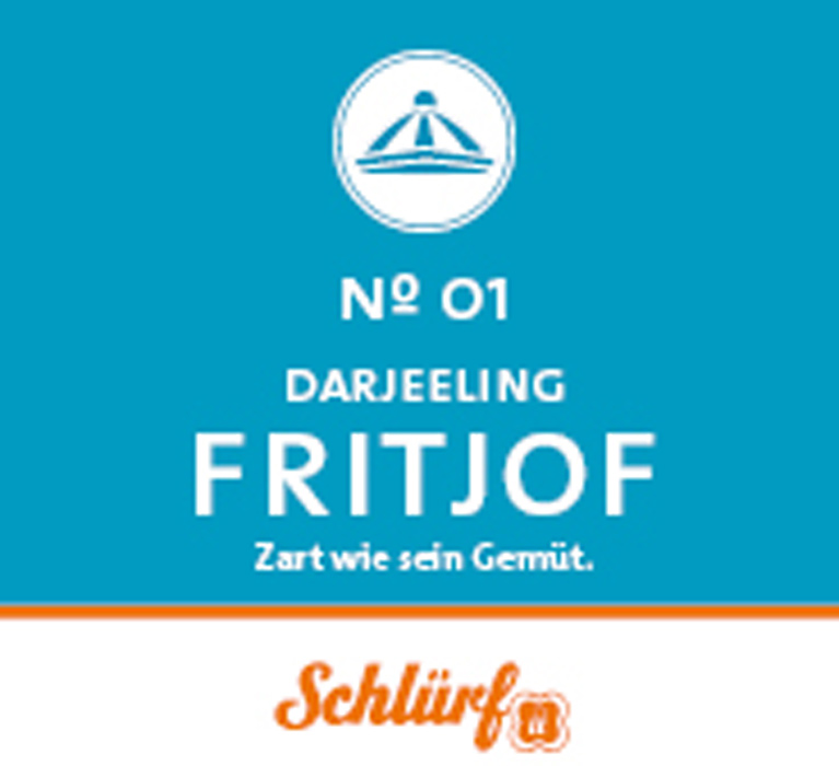 Schlürf - Tüüten - No. 01 Bio Darjeeling "Fritjof" (25er)