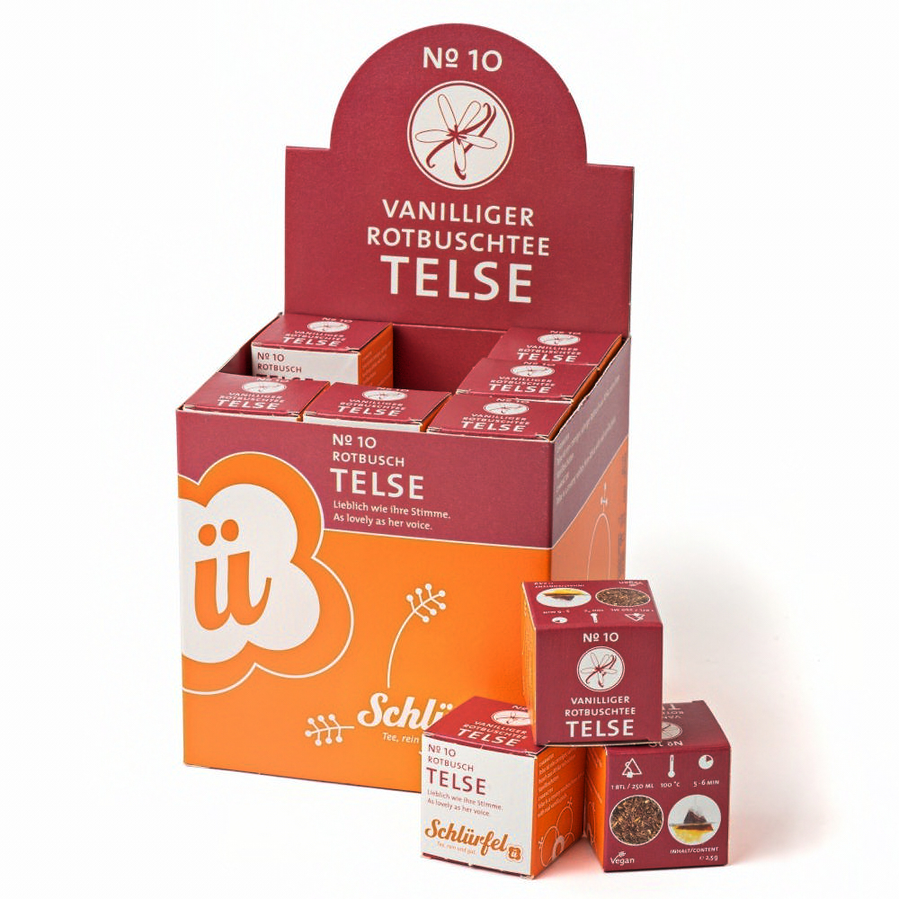 Schlürf - Schlürfel - No. 10 Bio Rotbusch "Telse" (27er)