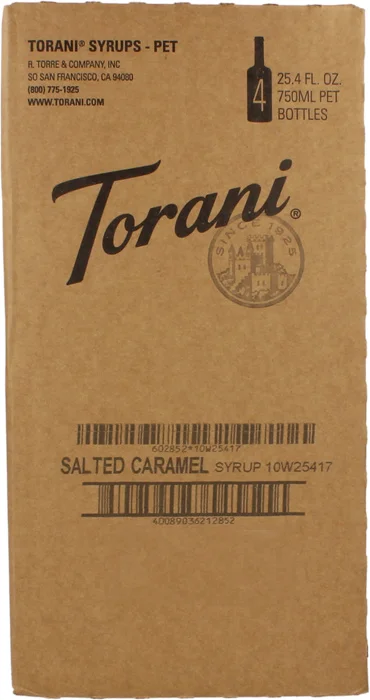 Torani - Salted Caramel 750ml - PET
