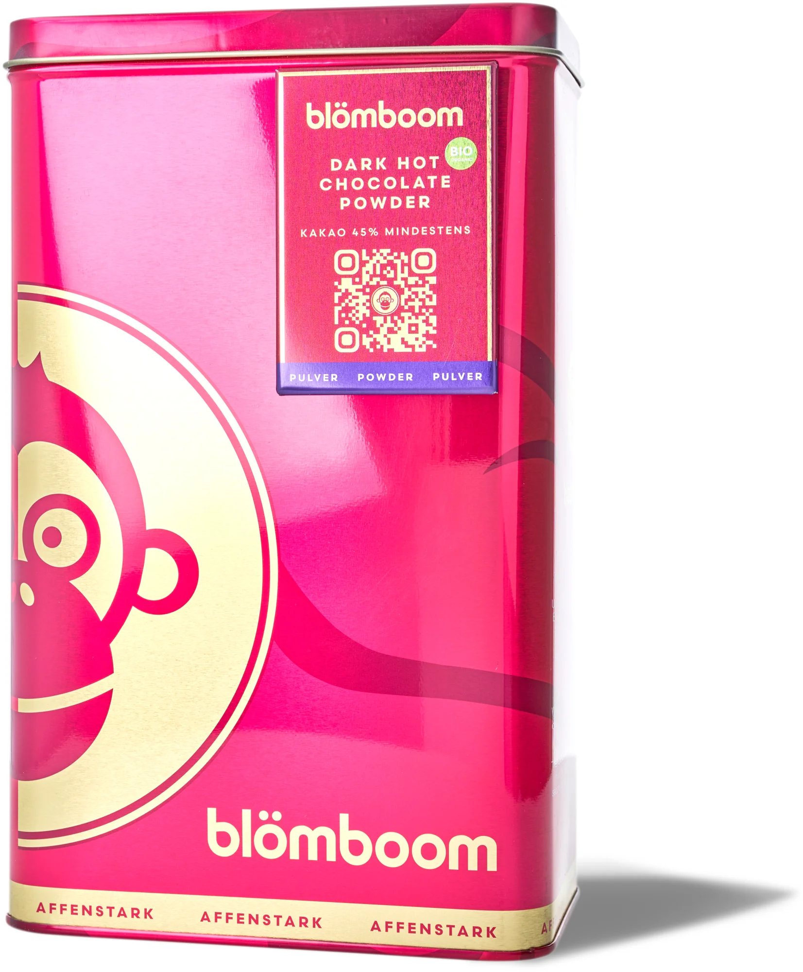 Blömboom - Metalldose + Magnet "Dark Hot Chocolate Powder"