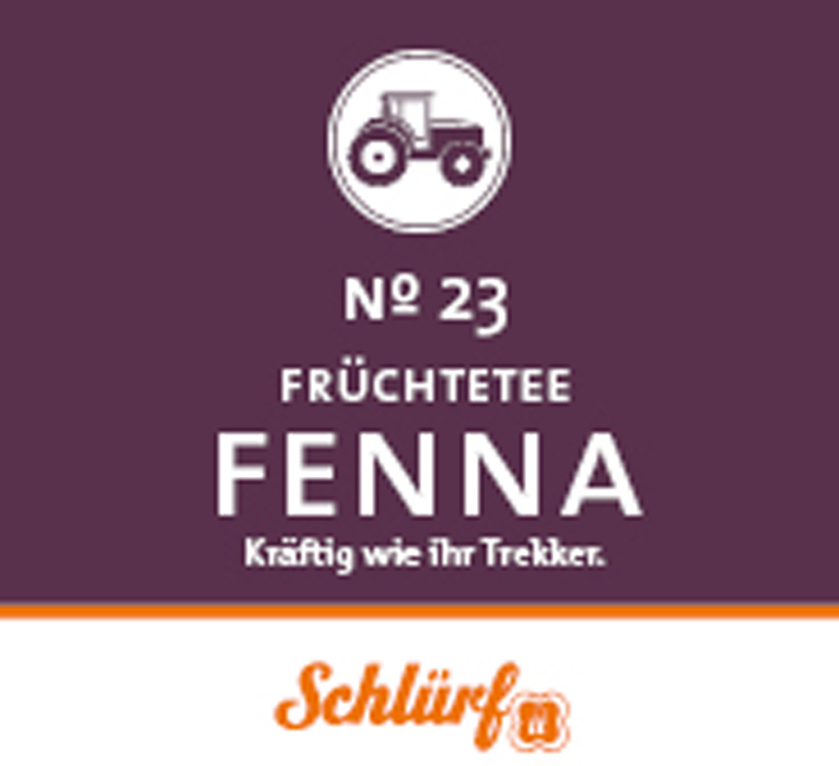 Schlürf - Tüüten - No. 23 Bio Früchtetee "Fenna" (25er)