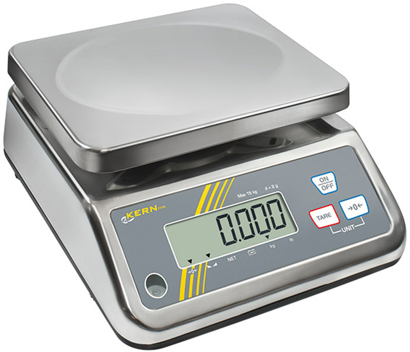 KERN - Tischwaage, edelstahl (mit Eichung)