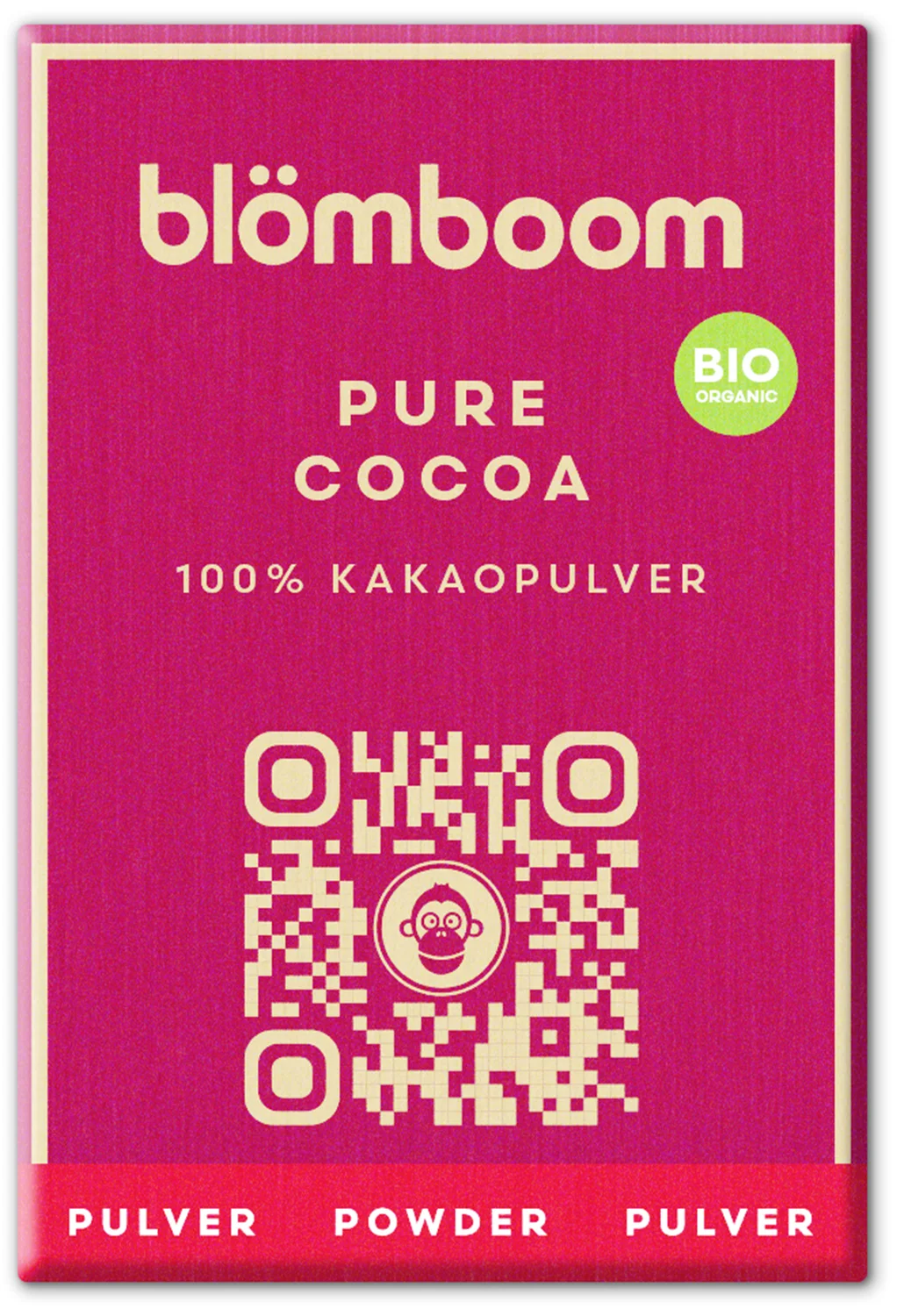 Blömboom - Metalldose + Refillbeutel und Magnet "Pure Cocoa BIO 0,7kg"