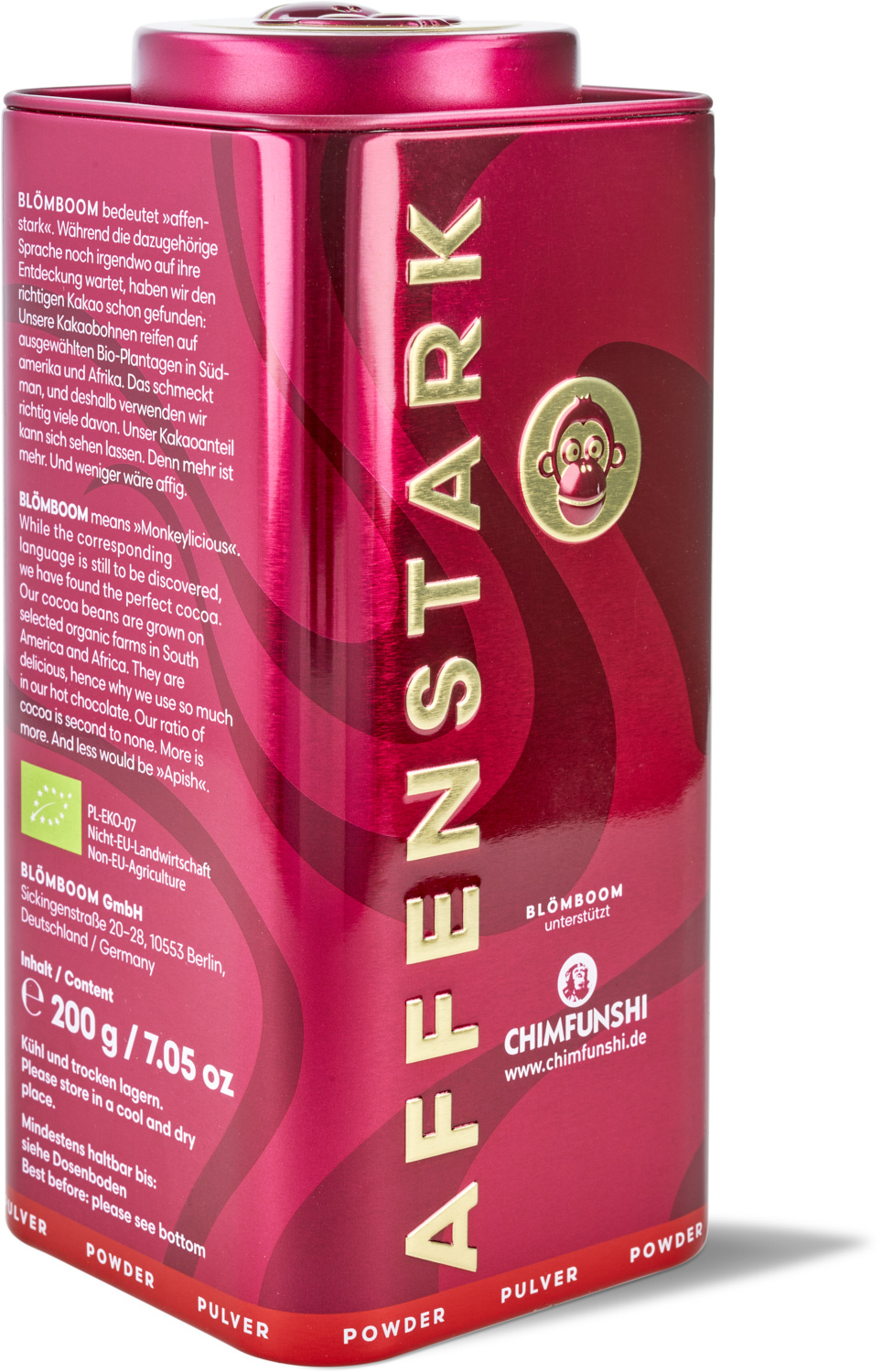 Blömboom - Einzelhandel Metall - Pure Cocoa Bio (6 x 200 g)