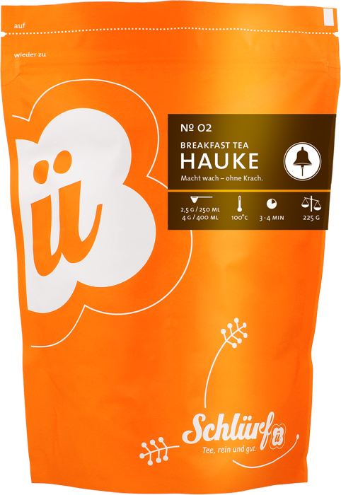 Schlürf - Beutel - No. 02 Bio Breakfast Tea “Hauke” (225 g)