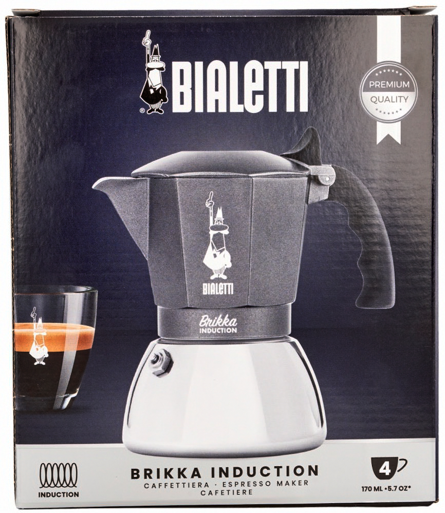 Bialetti - Brikka Induction 4 Ts