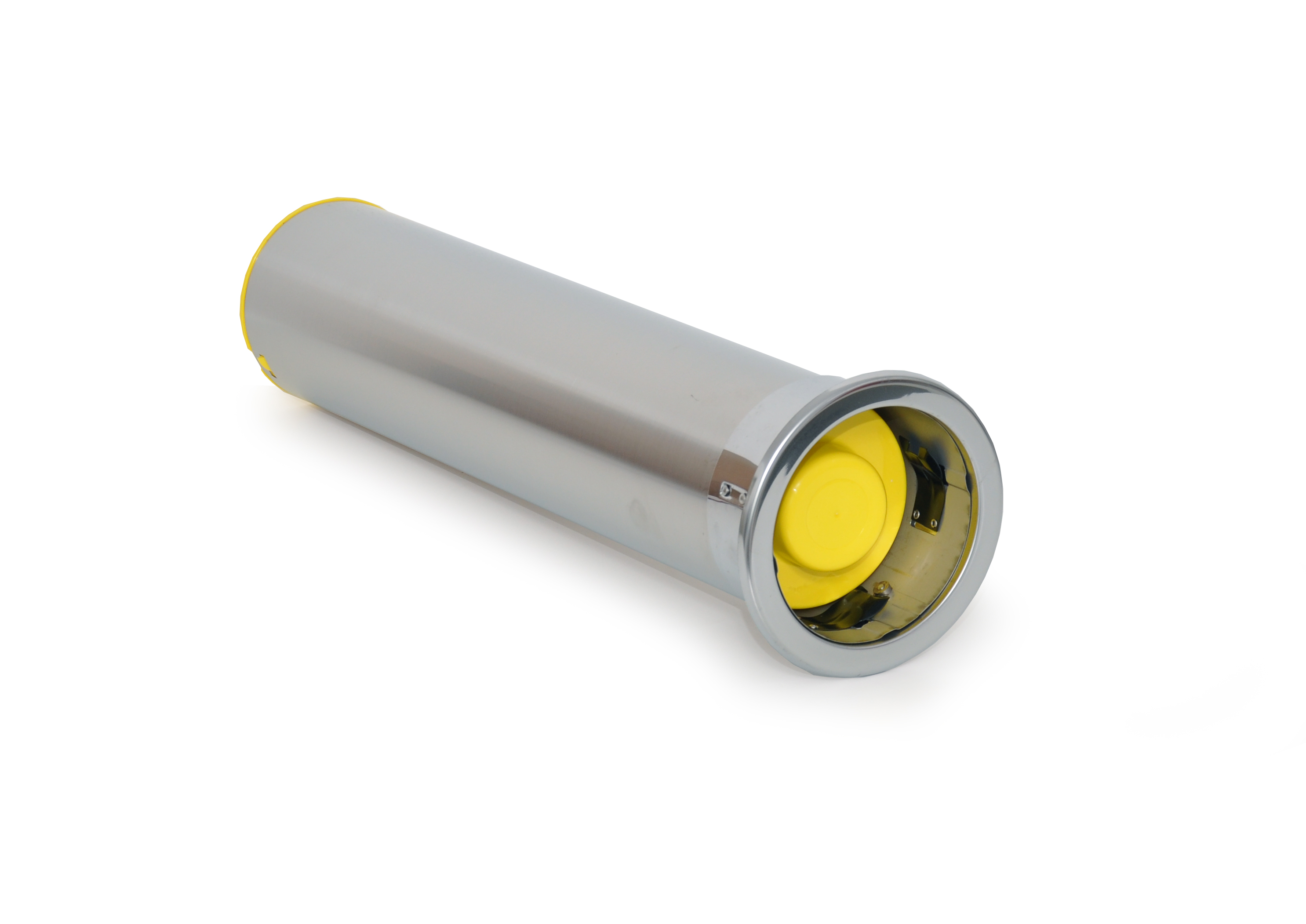 Einbau-Becher-Spender, Edelstahl, flach, 950-1360 ml