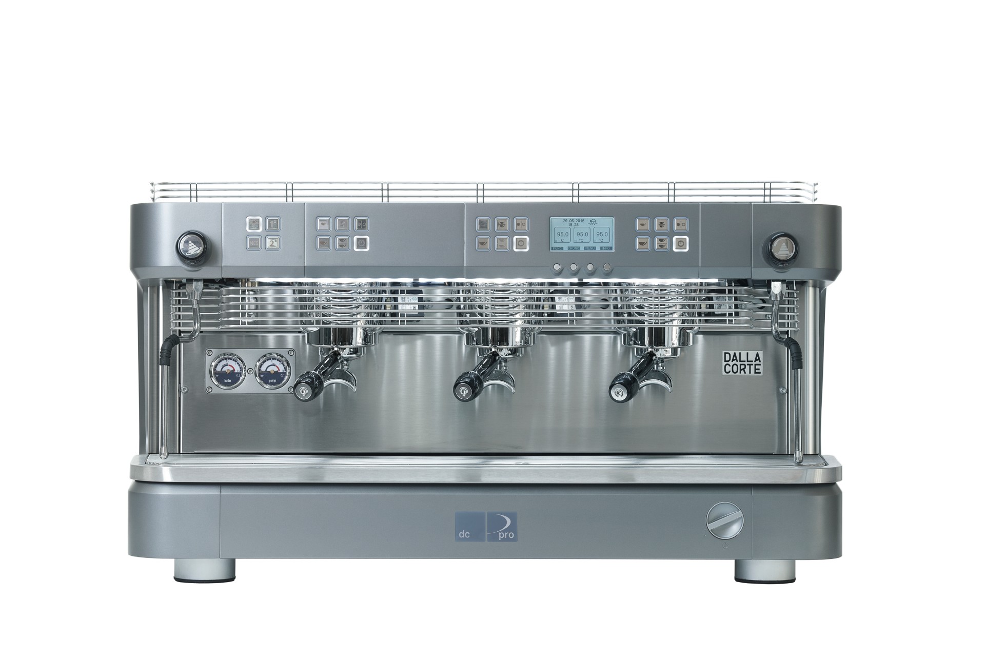 Dalla Corte  - DC Pro - 3 gruppig - titanium