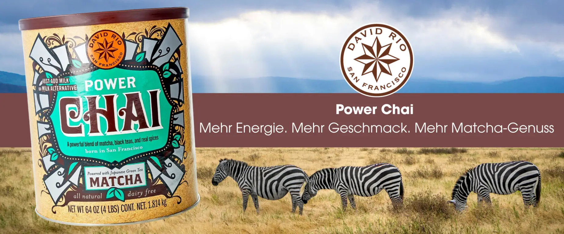 David Rio Matcha Chai Power