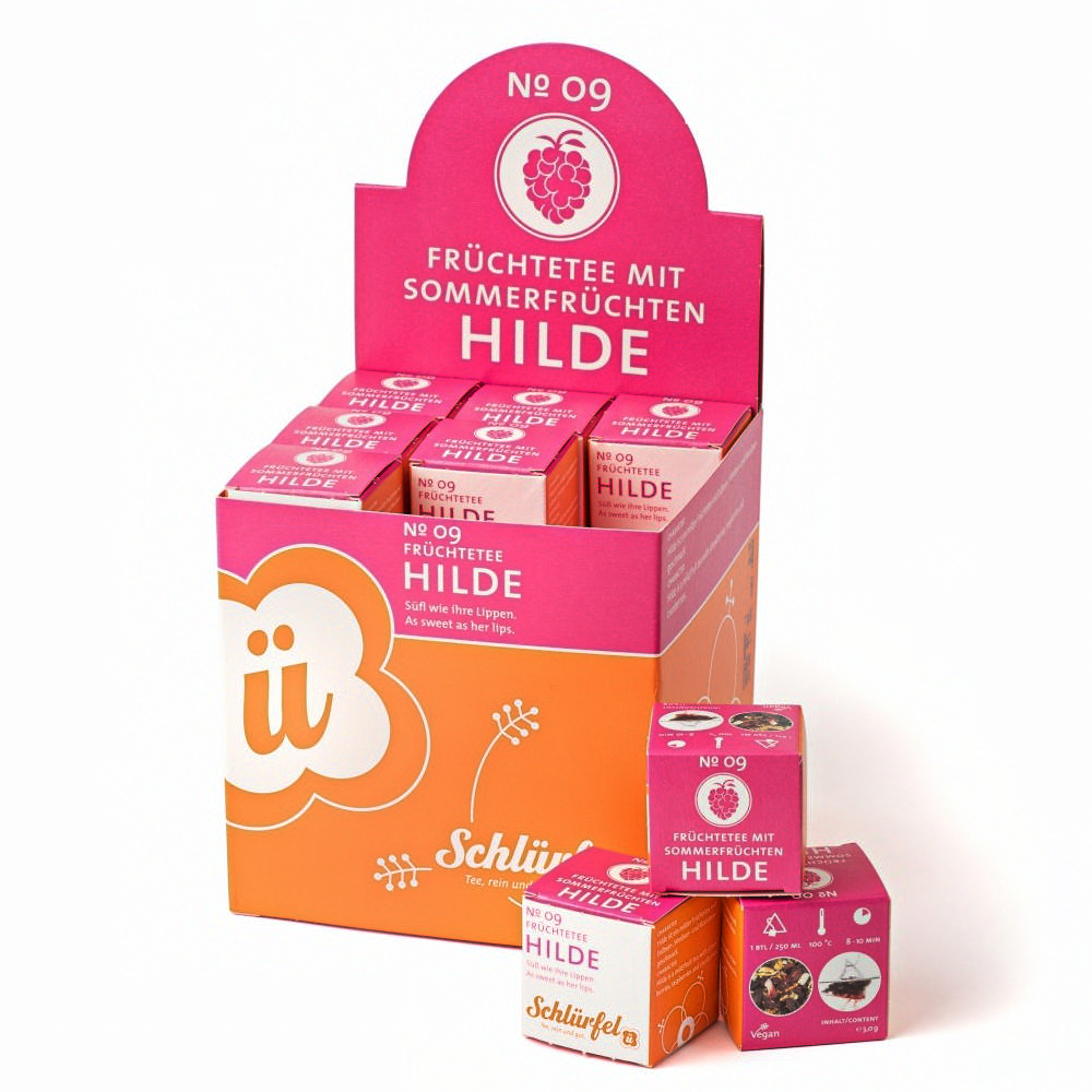 Schlürf - Schlürfel - No. 09 Bio Früchtetee "Hilde" (27er)
