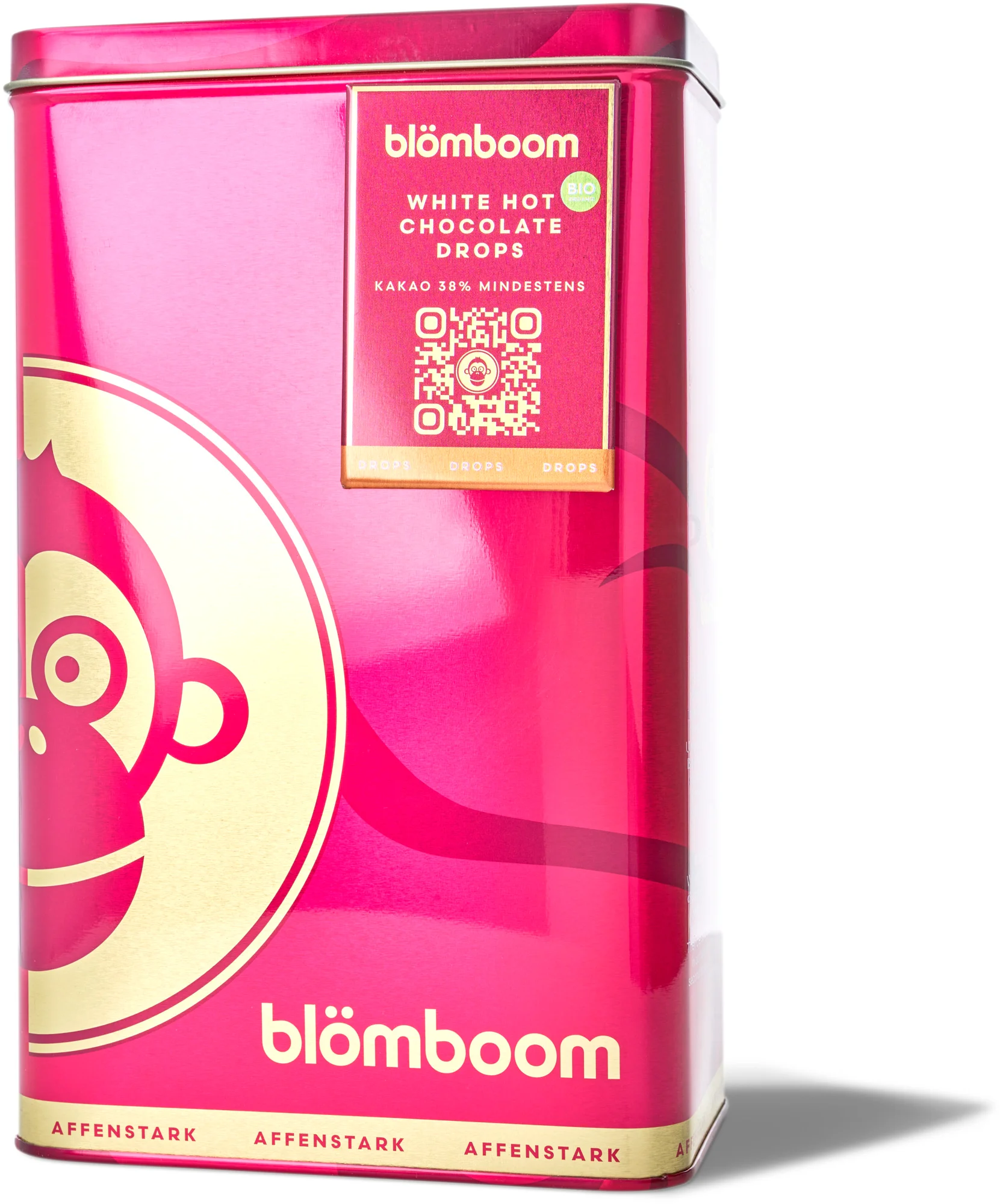 Blömboom - Metalldose + Magnet "White Hot Chocolate Drops"
