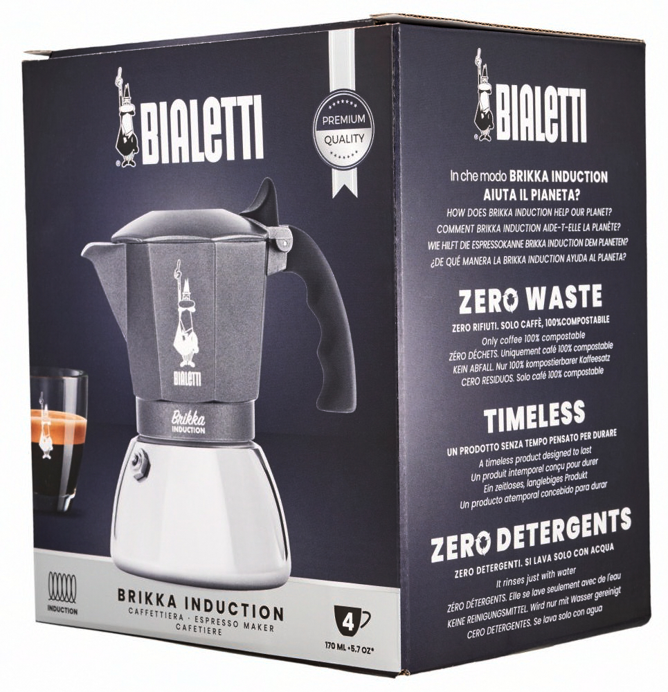 Bialetti - Brikka Induction 4 Ts