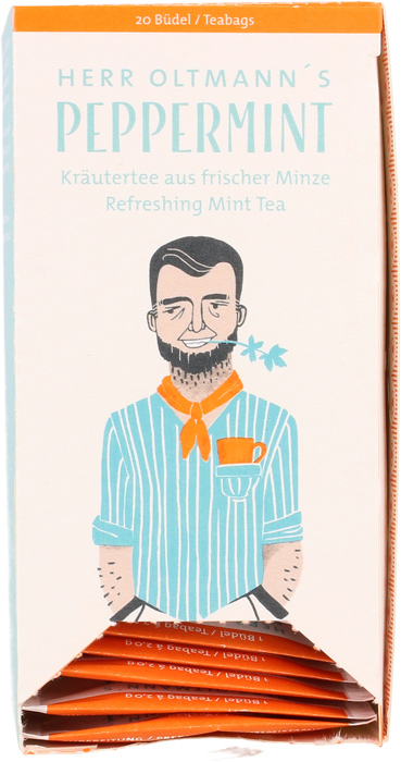 Schlürf - Büdel - Herr Oltmanns Peppermint Bio