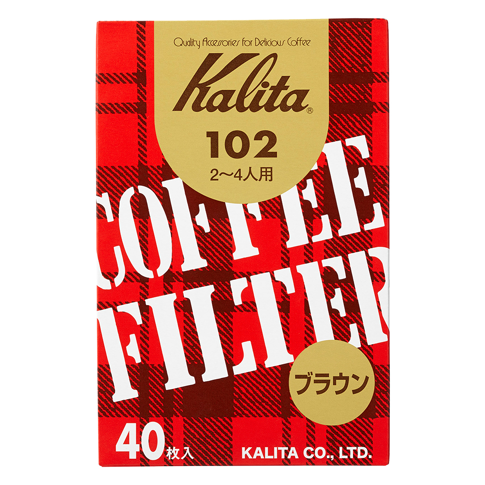 Kalita - 102 Coffee Filter Brown (40pc)