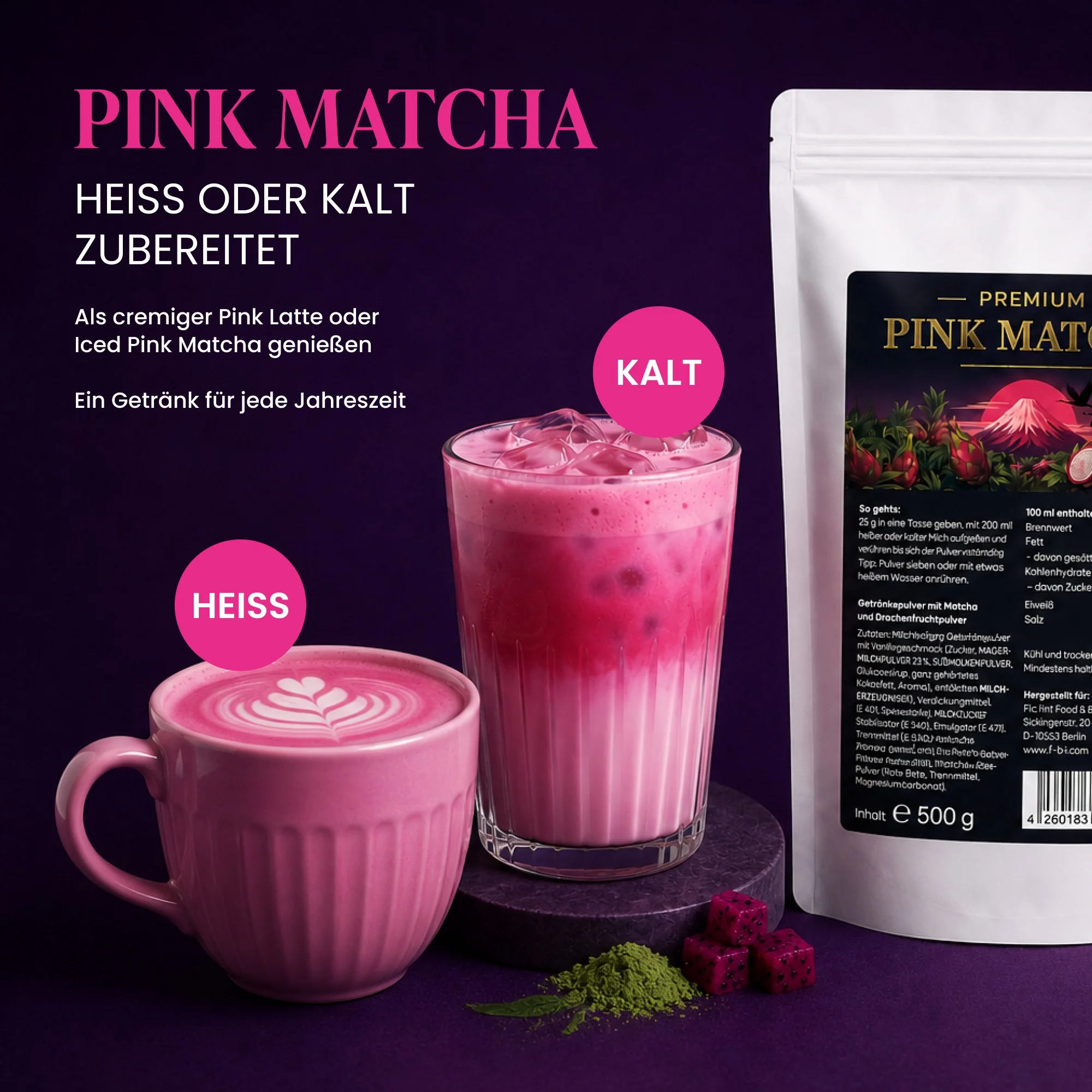 Cape Dorato - Pink Matcha 500g