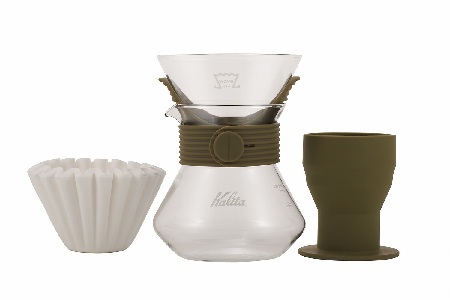 Kalita - Glass Wave Style Up #185 Khaki