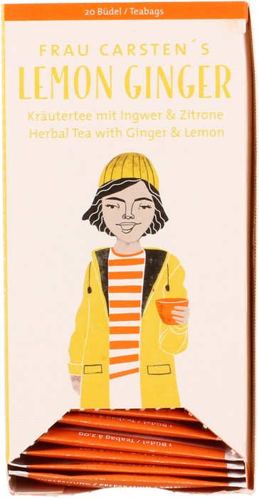 Schlürf - Büdel - Frau Carstens Lemon Ginger Bio