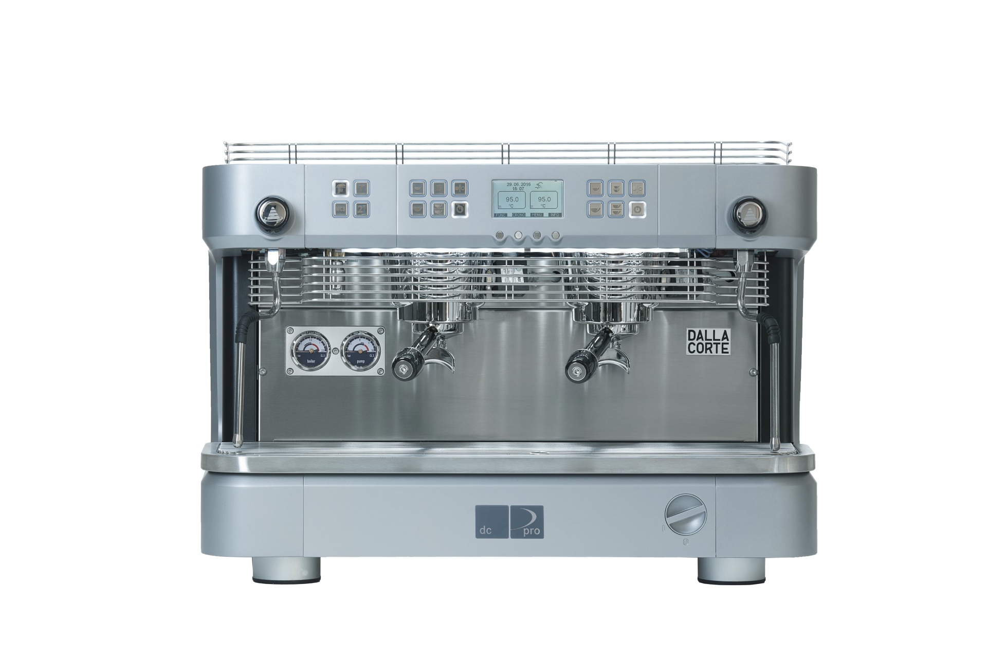 Dalla Corte  - DC Pro - 2 gruppig - alu schwarz