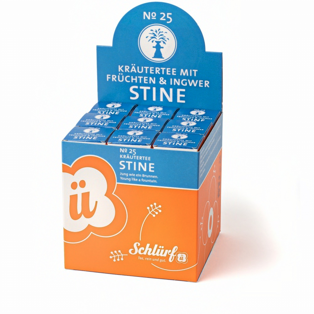 Schlürf - Schlürfel - No. 25 Bio Kräutertee "Stine" (27er)