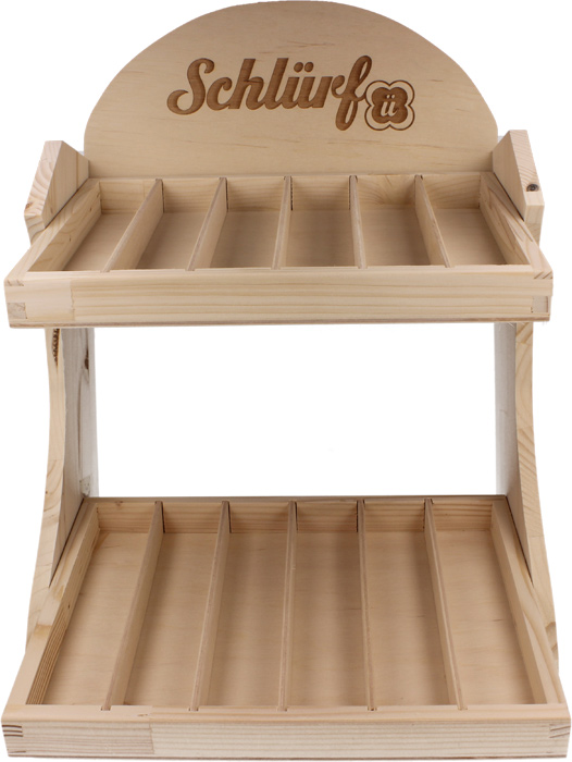 Schlürf - Balkon Display für Schlürfel