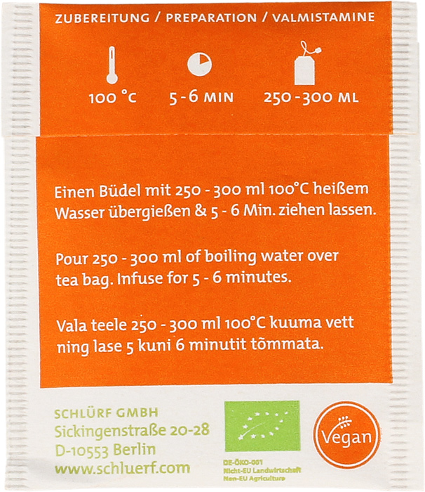 Schlürf - Büdel - Herr Bruns Hearty Herbs Bio