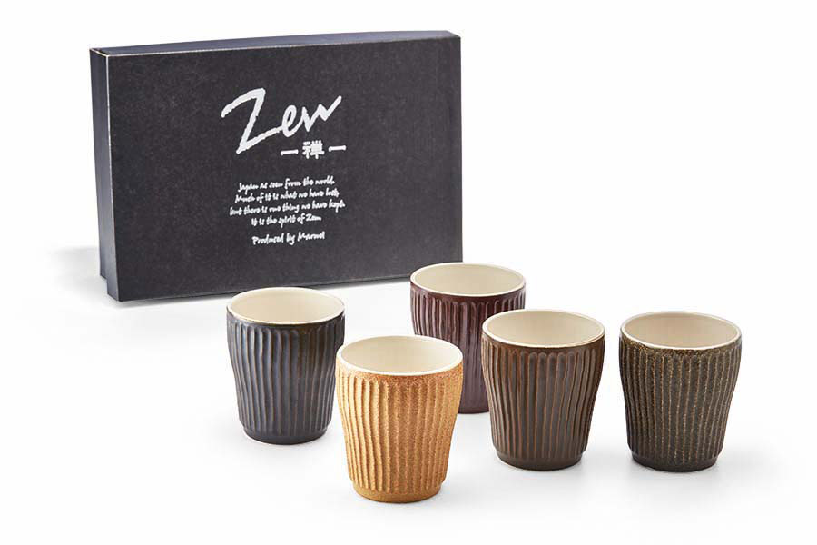 Mount Everest - Teetassen Set "Formosa" (5 x 200 ml; Ø: 8 cm; H: 9,5 cm)