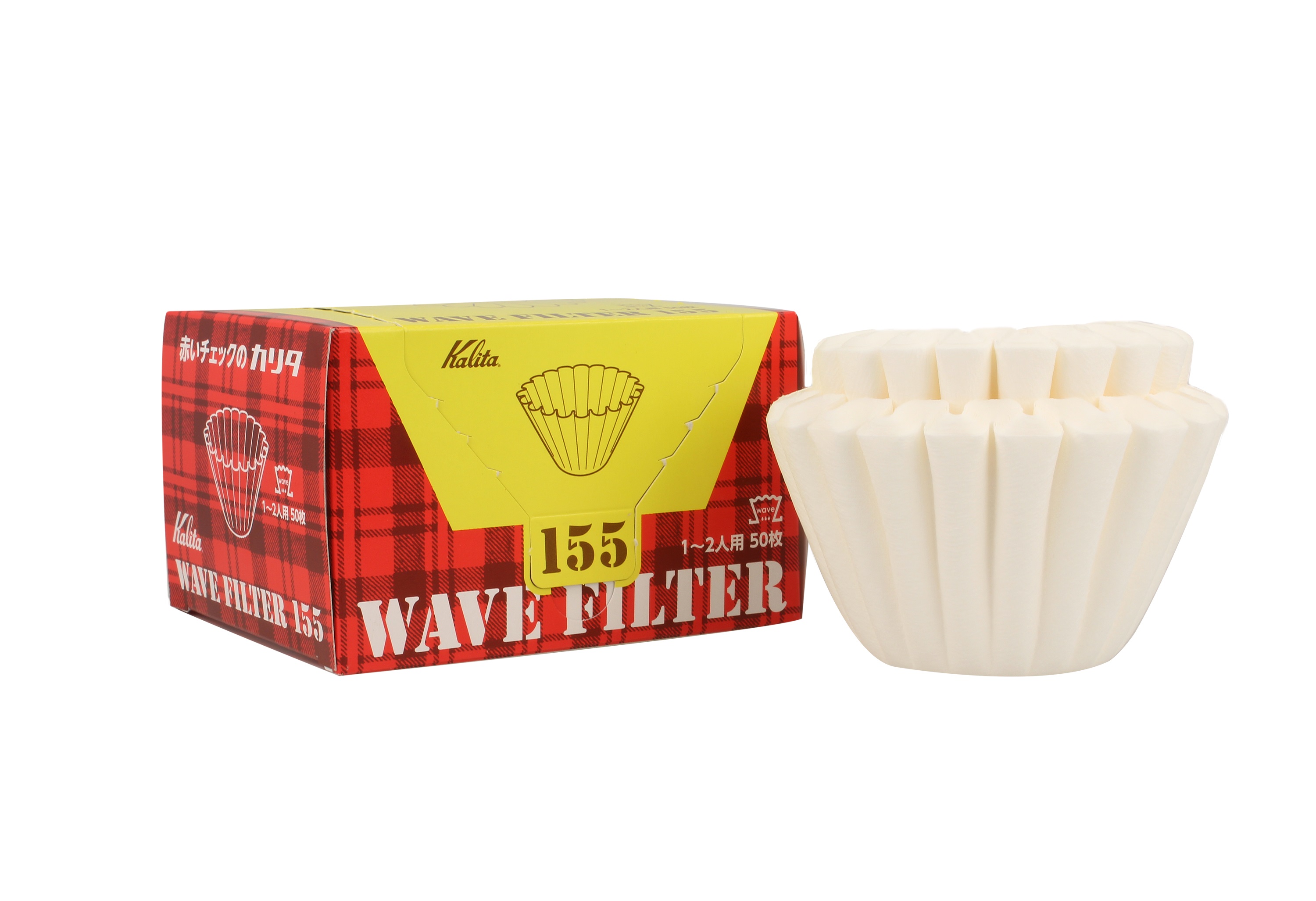 Kalita - Wave #155 white filters 50pc package