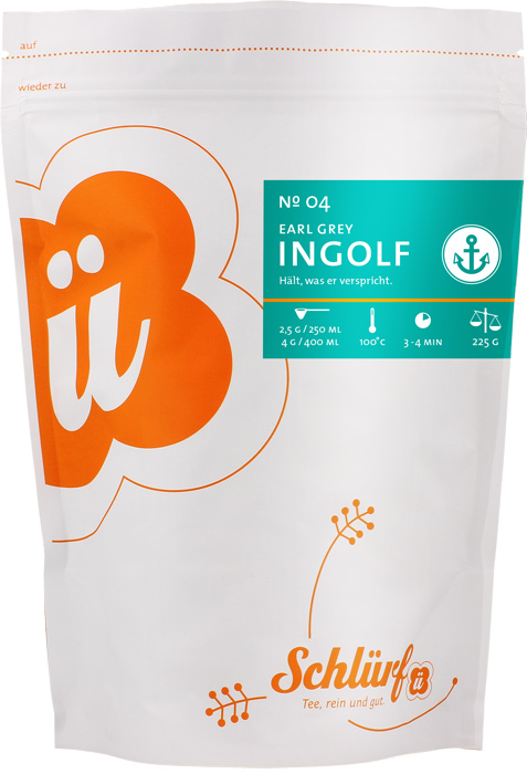 Schlürf - Beutel - No. 04 Bio Earl Grey “Ingolf” (225 g)