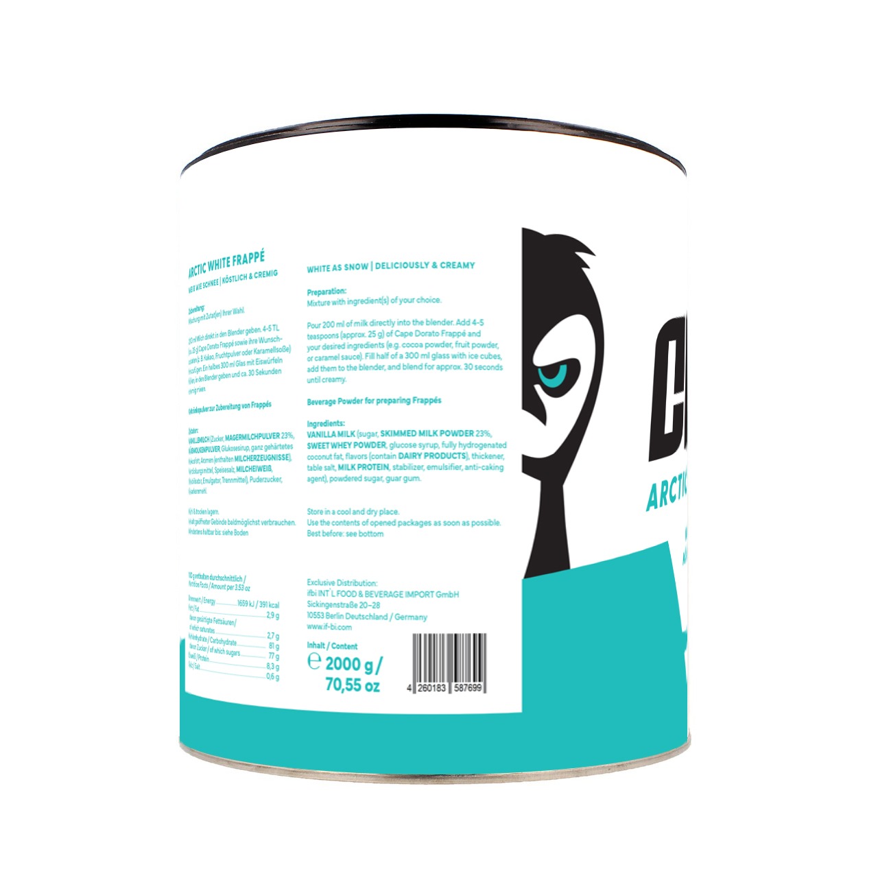 Cape Dorato - Frappé - Arctic White (2000 g)