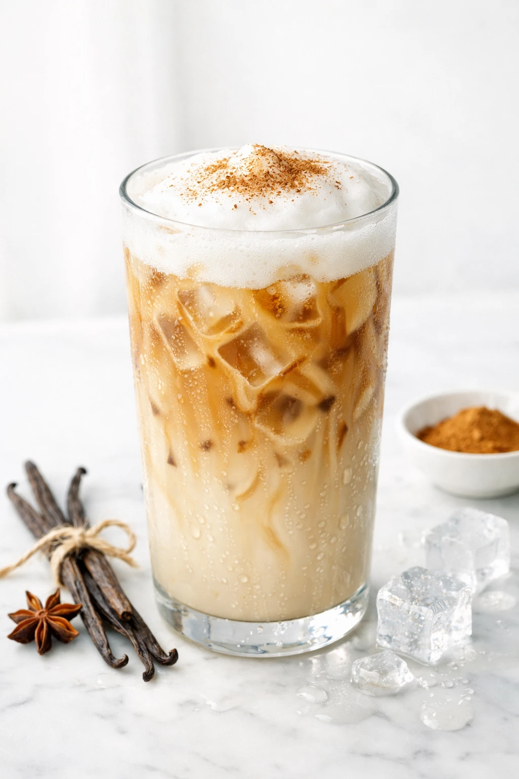 Chai Vanilla Latte – cremig, aromatisch & wahlweise eiskalt