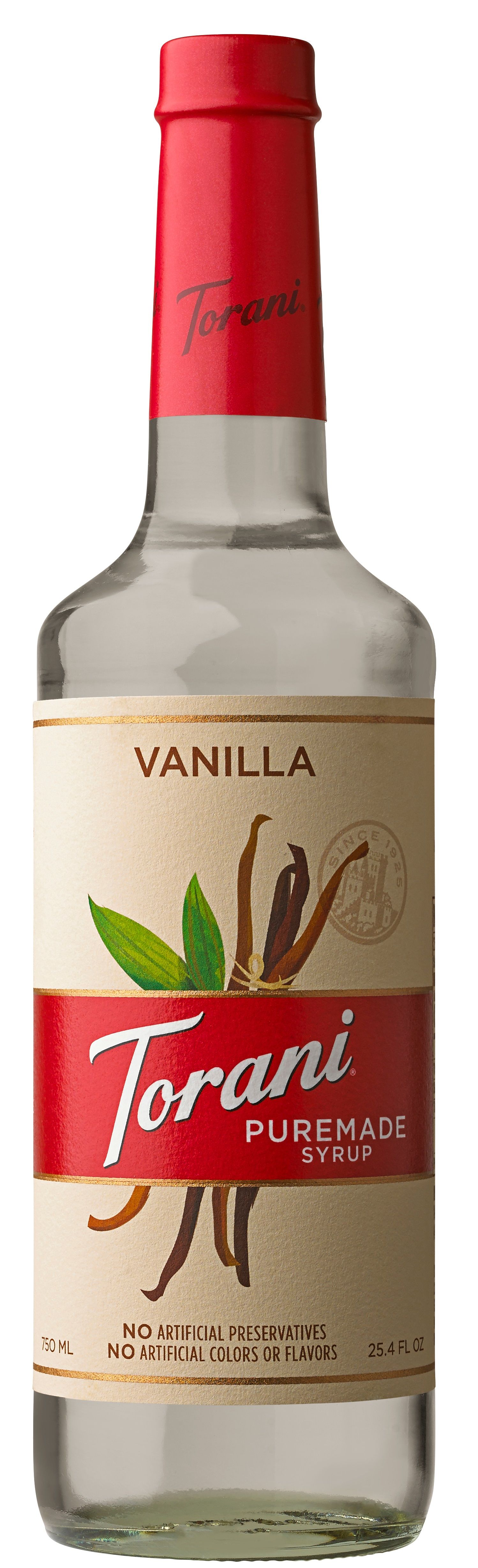 Torani - Puremade Syrup - Vanilla (750 ml)