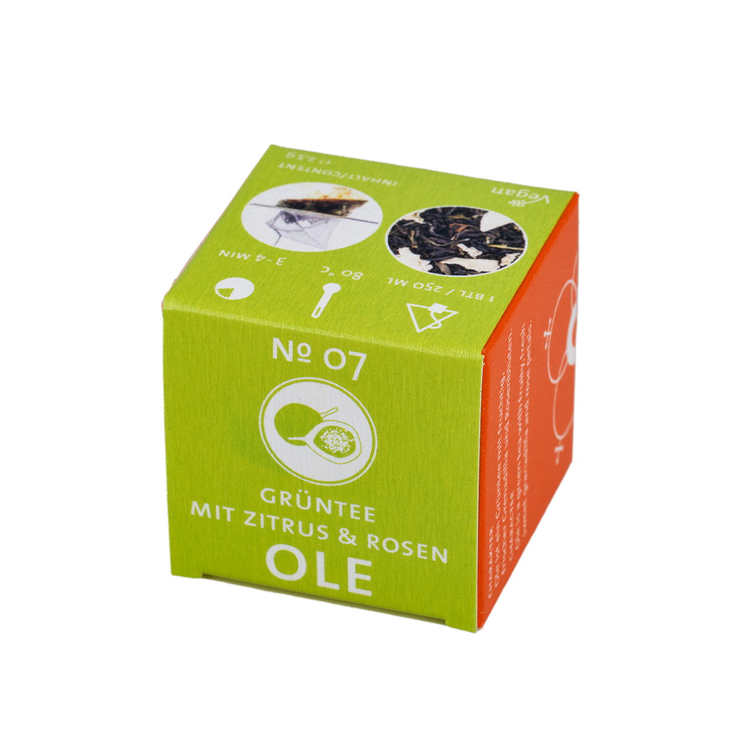 Schlürf - Schlürfel - No. 07 Bio Schwarz-/Grünteemischung "Ole" (27er)