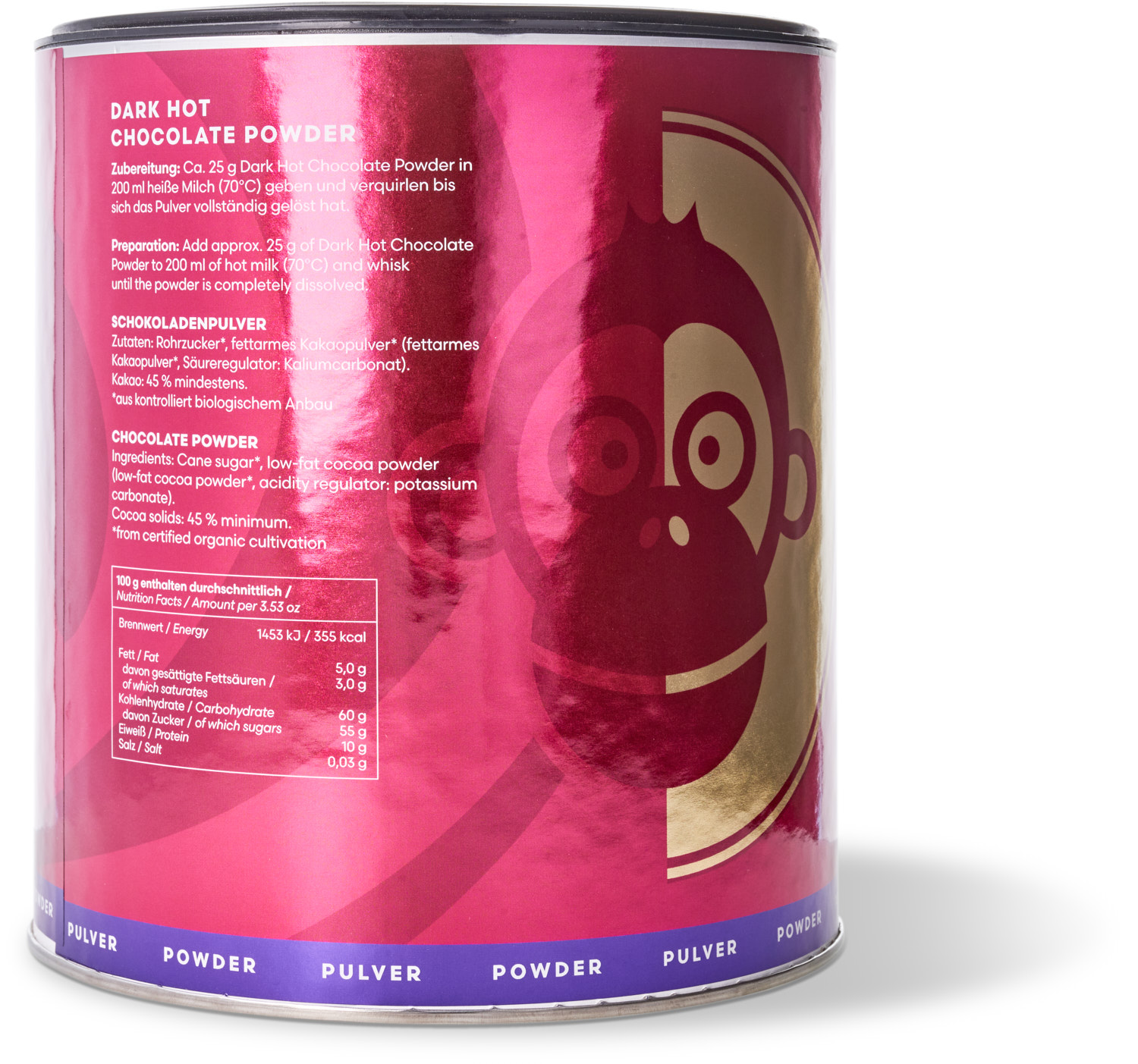 Blömboom - Gastronomie - Dark Hot Chocolate Powder Bio (2000 g)