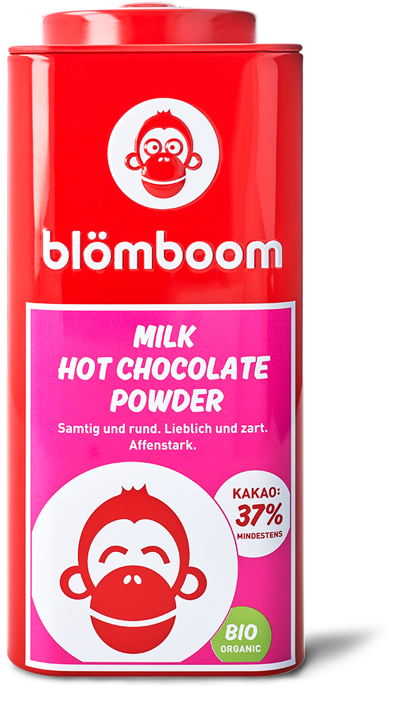 Blömboom - Einzelhandel Metall - Milk Hot Chocolate Powder Bio (6 x 200 g)