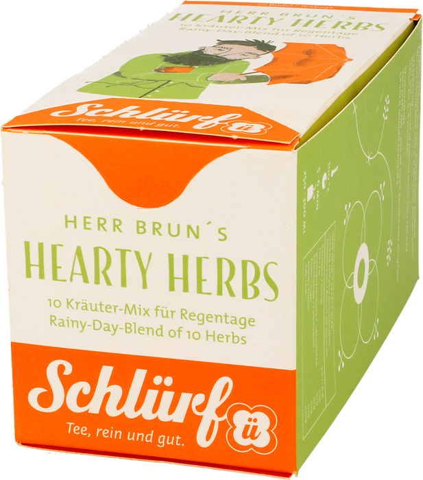 Schlürf - Büdel - Herr Bruns Hearty Herbs Bio
