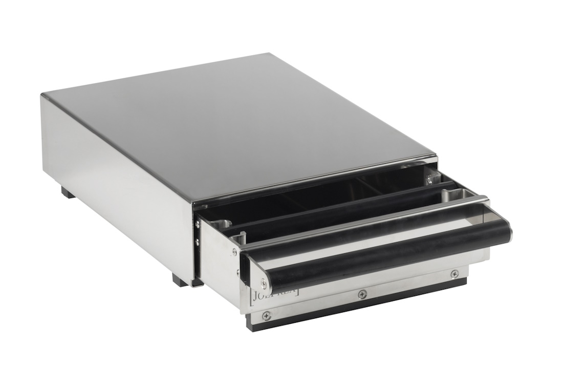 JoeFrex - Kaffeesatzlade Knockbox Abschlagkasten mit Lärmschutz, dxm