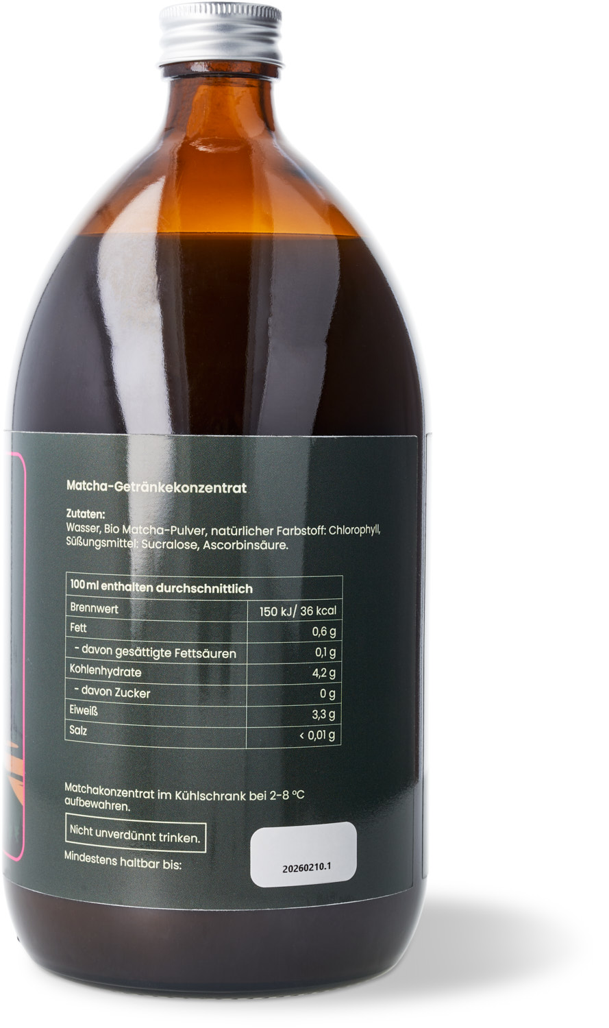 Matcha Getränkekonzentrat (3 x 1000ml)