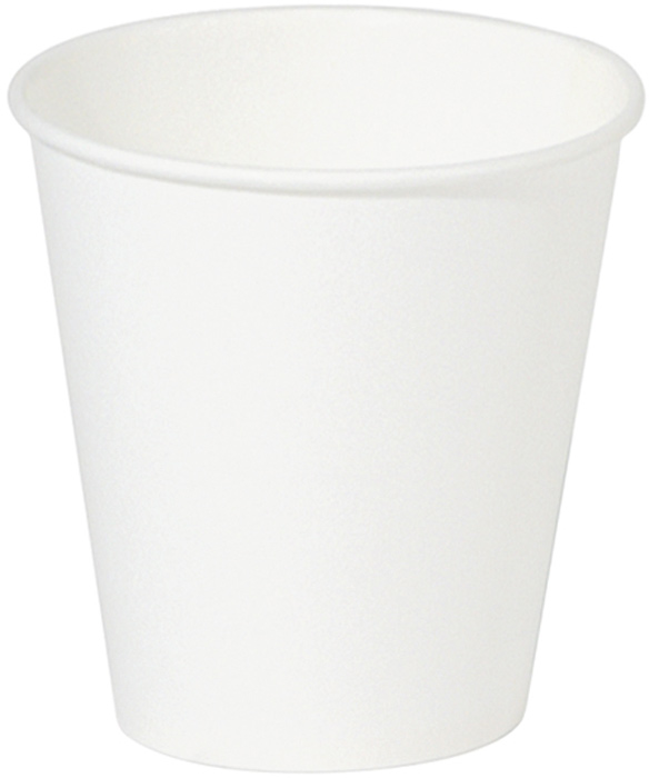 Hartpapierbecher weiß 100 ml, Ø 62mm