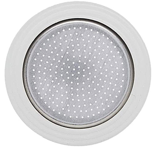 Bialetti - 1 Dichtungsring + 1 Filtersieb Edelstahlkannen 6 Tassen