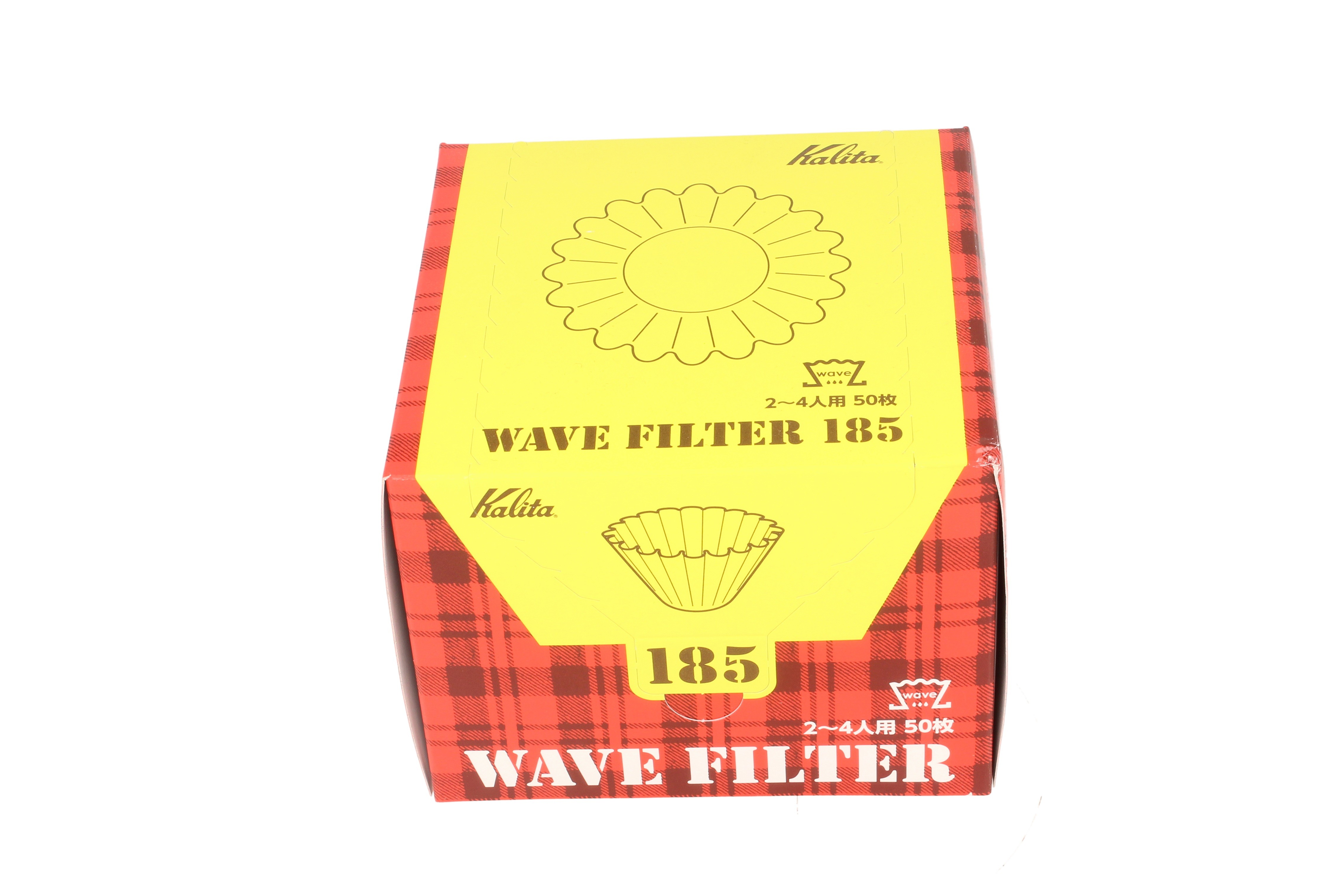 Kalita - Wave #185 white filters 50pc package