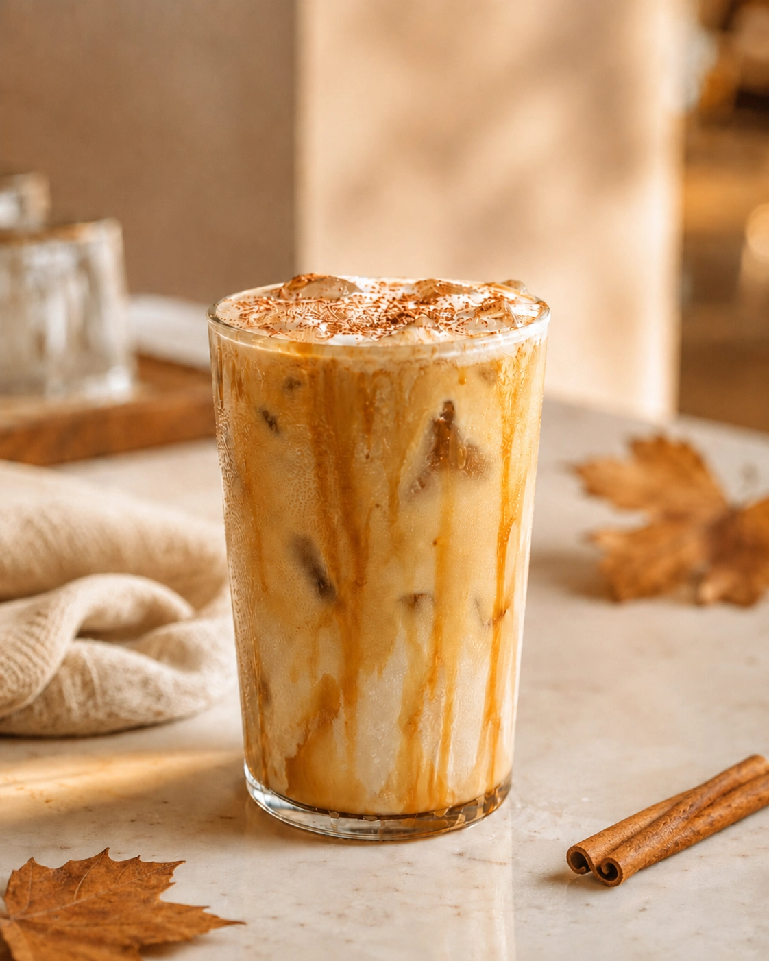 Iced Pumpkin Spice Latte – herbstlicher Genuss als Cold Drink