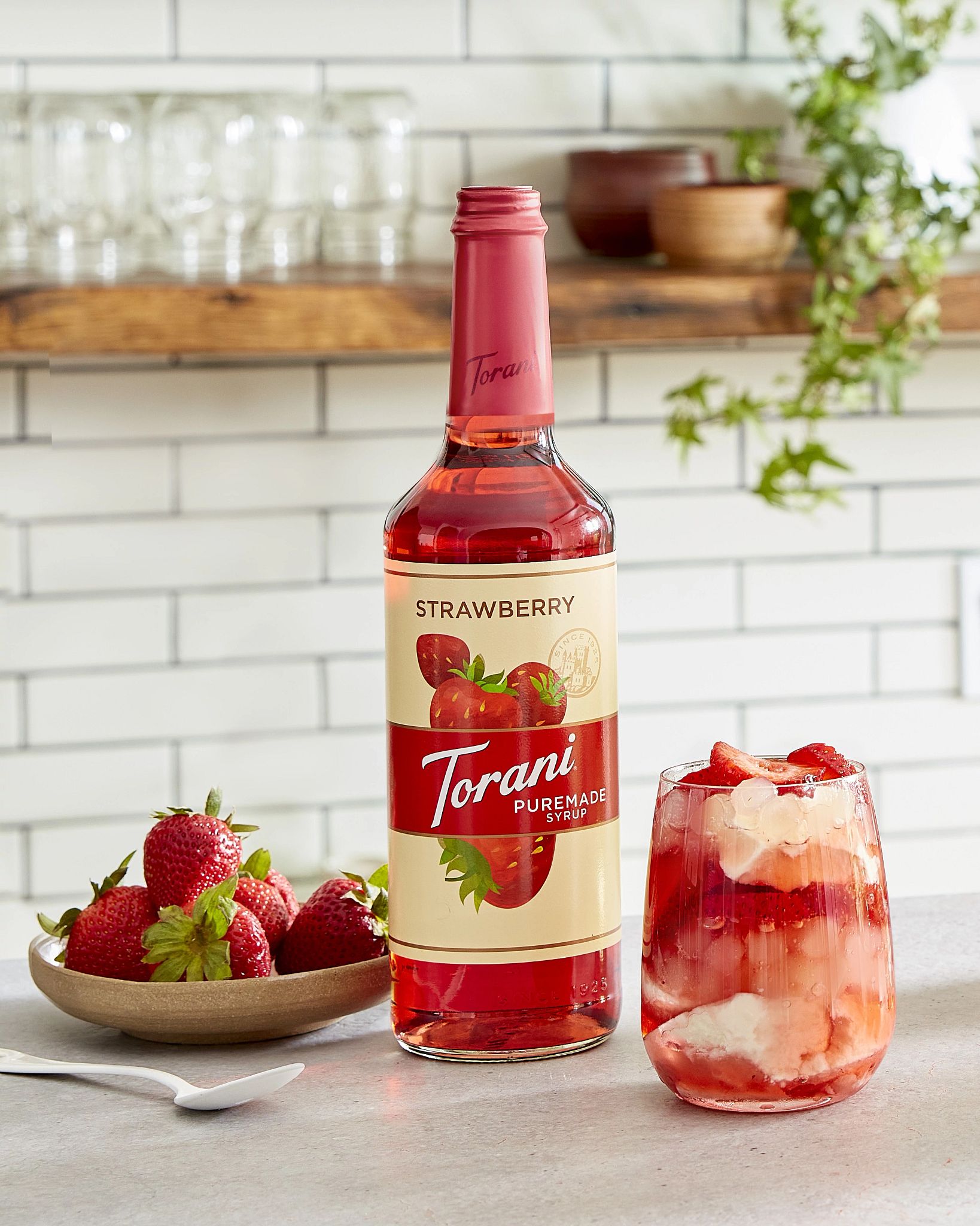 Torani - Puremade Syrup - Strawberry (750 ml)