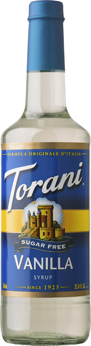 Torani - SUGAR FREE Vanilla (750 ml)
