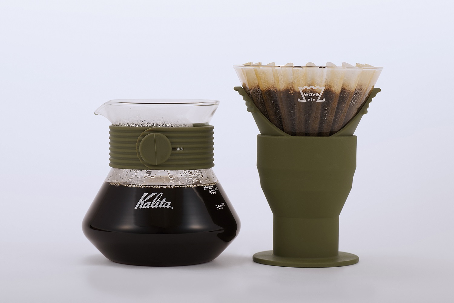 Kalita - Glass Wave Style Up #185 Khaki