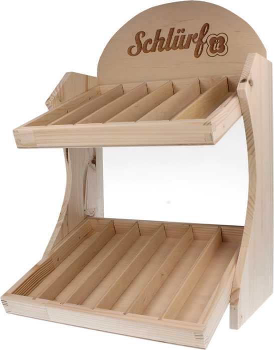 Schlürf - Balkon Display für Schlürfel